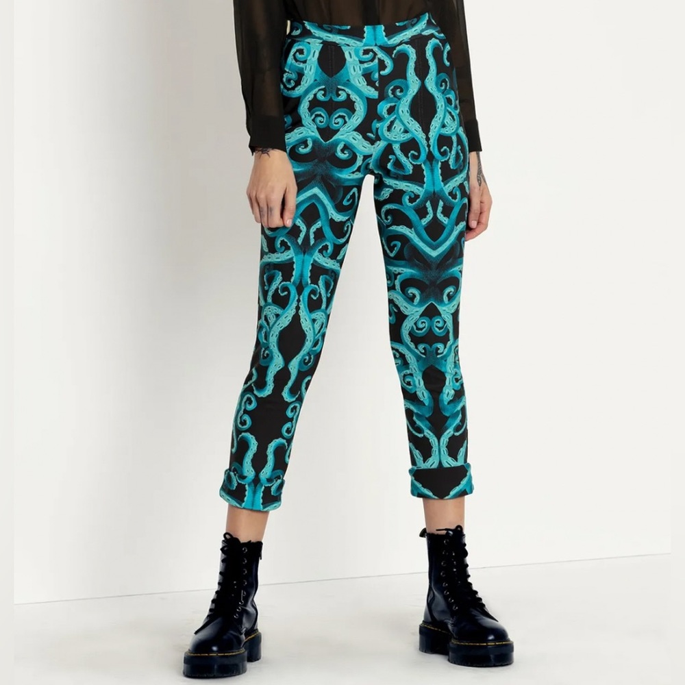 Blackmilk Hug of Cthulhu Cuffed Pants